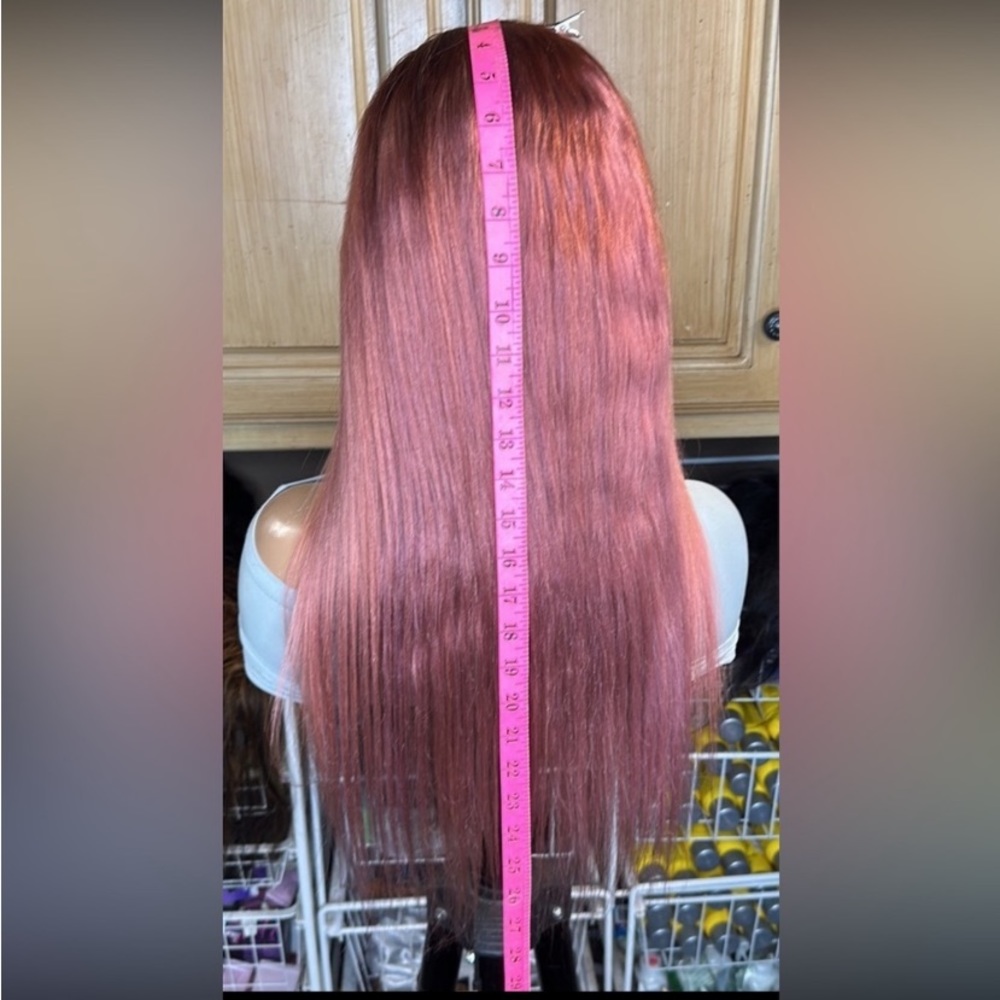 Bundle π Special Pricing π ombrΓ© lace front wig also pink lacing frontal <3 <3 - Picture 5 of 10